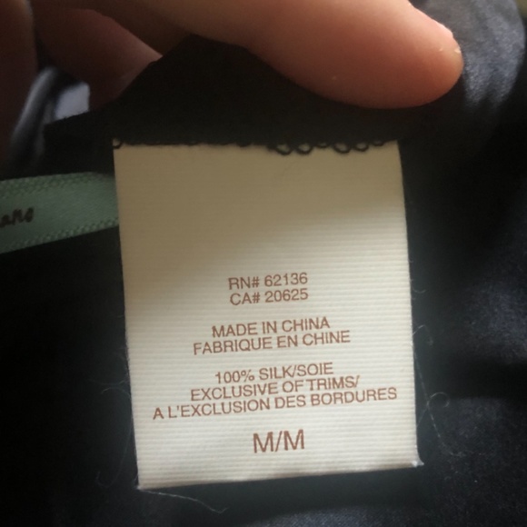 Marciano Black Silk Dress - Picture 9 of 9